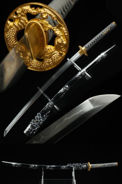 Japanese samurai katana sword